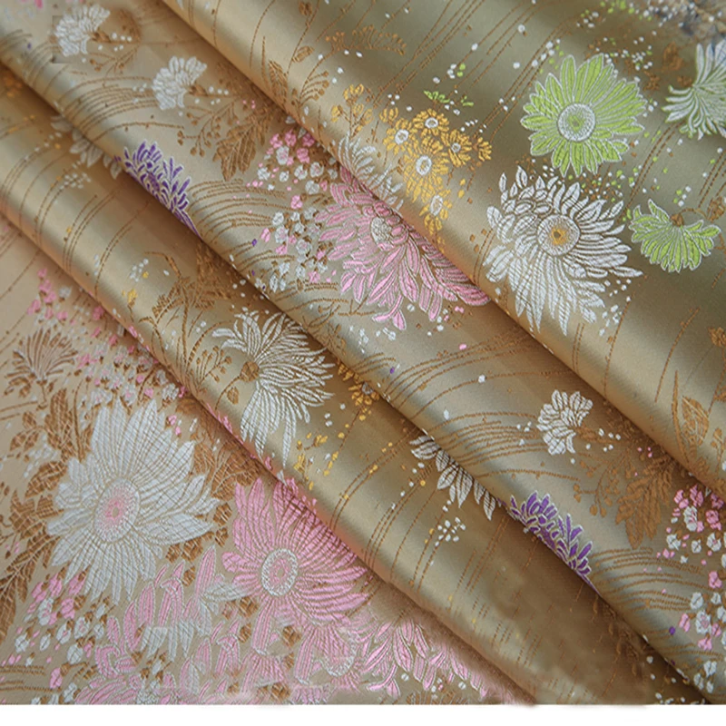 Best selling yard dyed jacquard tapestry satin 3D jacquard brocade