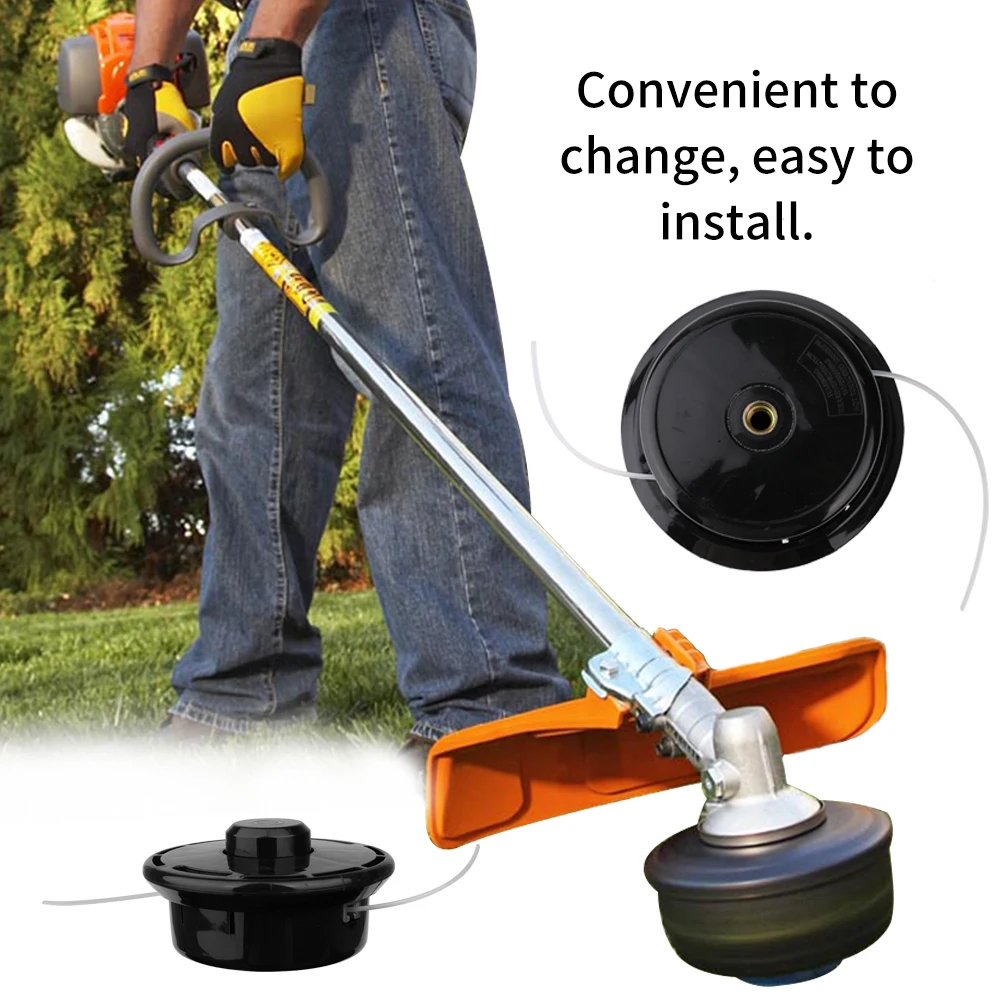 Universal Hard Plastic Threaded Interface Grass Trimmer Brush Cutter