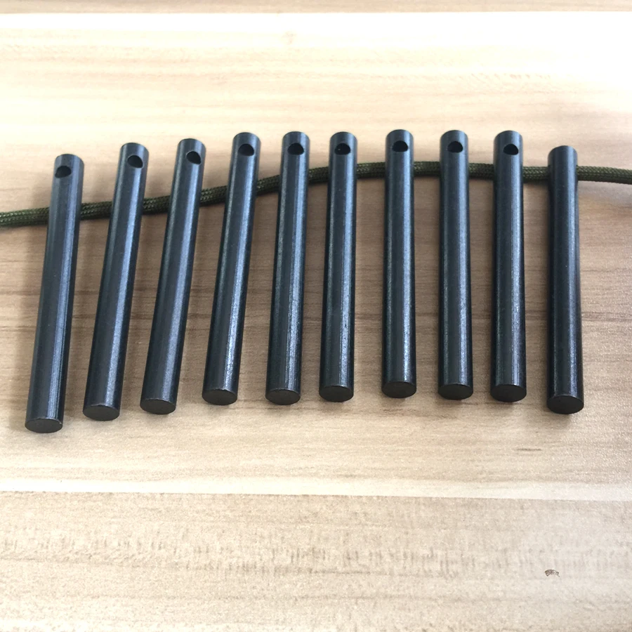 large 10Pcs Outdoor Camping Survival Tool Kits EDC Gear 8*80mm