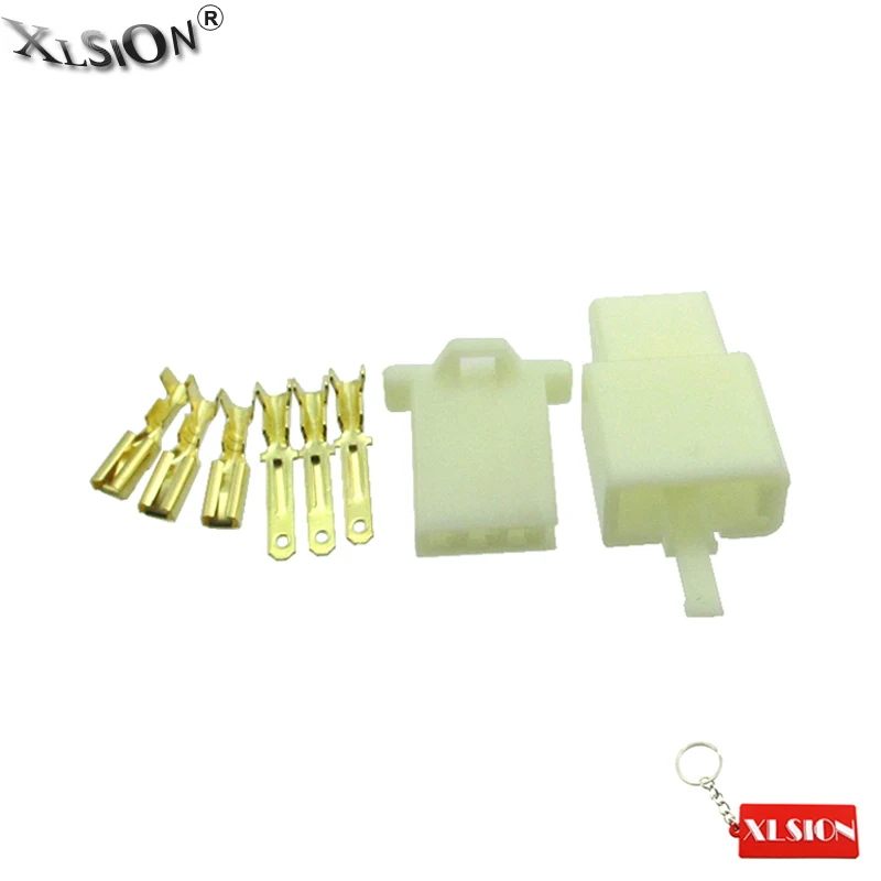 XLSION Aftermarket 3 контакта Электрический провод Разъем жгут разъем ямы грязи карманный