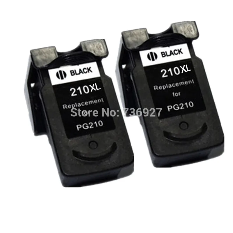 2X Black Compatible Ink Cartridge PG210 PG 210 XL For Canon PIXMA MP240 MP250 MP270 MP480 MP490 MP320 Inkjet Printer In Cartridges From Computer