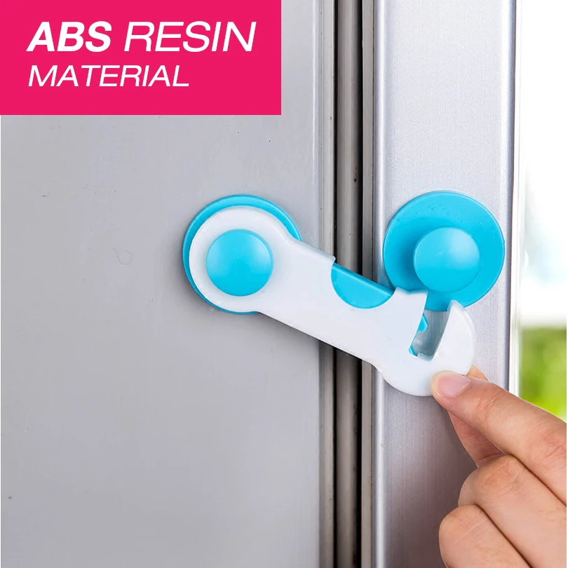 4 Pcs/Lot Enviromentally Friendly Baby Care Safety Protect Lock Cabinets Cupboards Protector Safety Lock For Baby Children Kids 