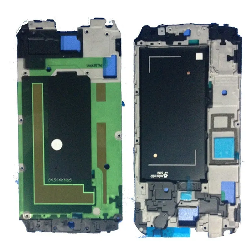 

10pcs/lot Original Front LCD Front Housing Frame Bezel Plate Middle Frame For Galaxy S5 G900F i9600 white gold Blue Black