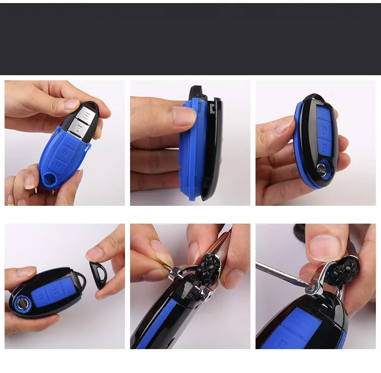 Carbon-Fiber-Shell-Car-Remote-Key-Cover-Case-For-Nissan-Qashqai-J10-J11-X-Trail-t31 (4)