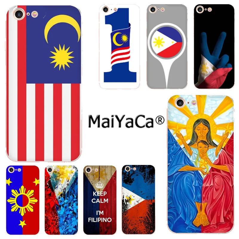 

MaiYaCa Malaysia and Philippines flay Fashion Fun Dynamic phone case for iphone 11 pro 8 7 66S Plus X 5S SE XR XS XS MAX Cover