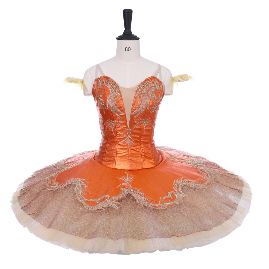 

Ballet stage dresses ballet costumes professional ballet tutus Raymonda Gold Fairy in Sleeping Beauty orange