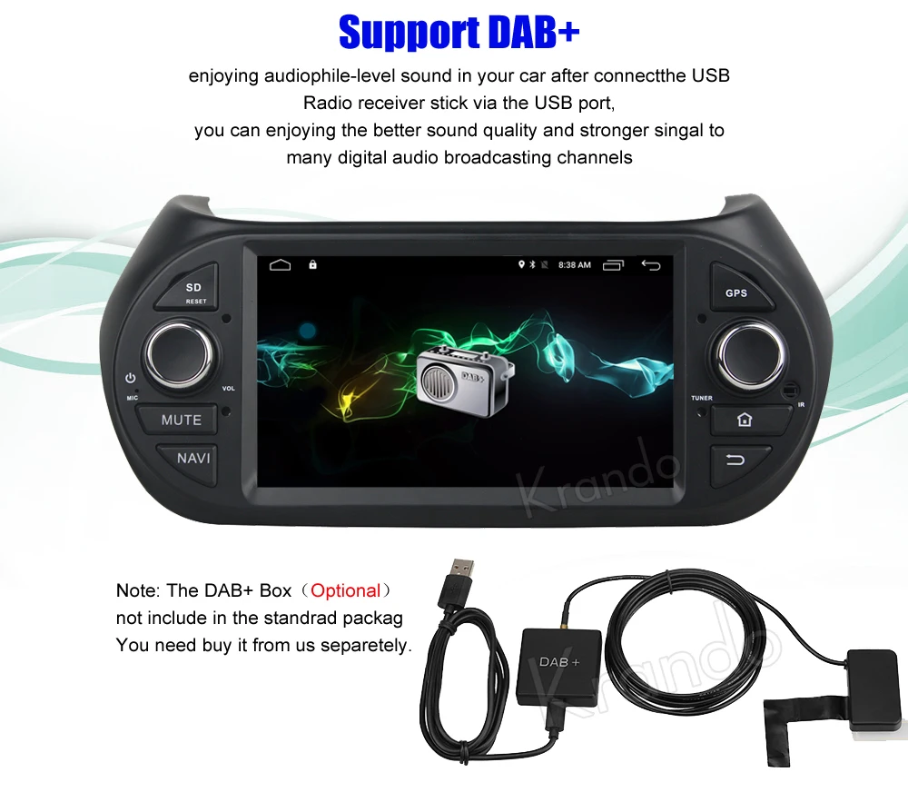 Cheap Krando Android 9.0 car radio gps for fiat fiorino Qubo for Citroen Nemo for Peugeot Bipper 2008+ navigation multimedia 11 Cheap Krando Android 9.0 car radio gps for fiat fiorino Qubo for Citroen Nemo for Peugeot Bipper 2008+ navigation multimedia 11