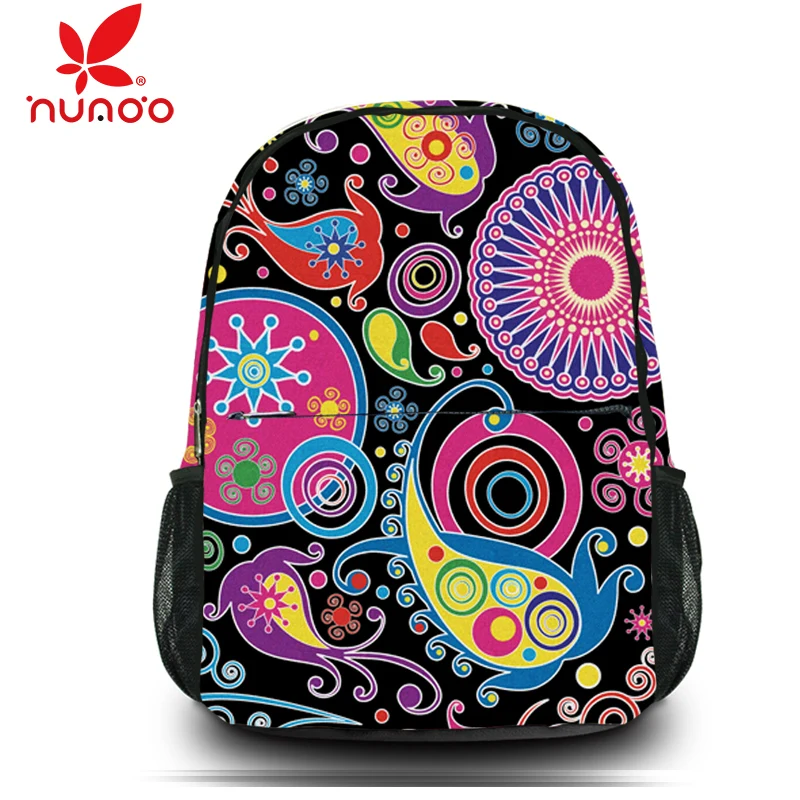 

Canvas Printing Backpack Women School Bags for Teenage Girls Cute Bookbags Vintage Laptop Backpacks Female