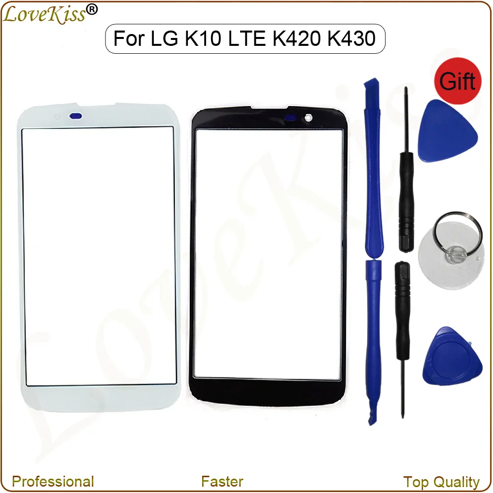 K10 новая протестированная Передняя панель стекло для LG LTE K420N K430 K430DS F670 сенсорный
