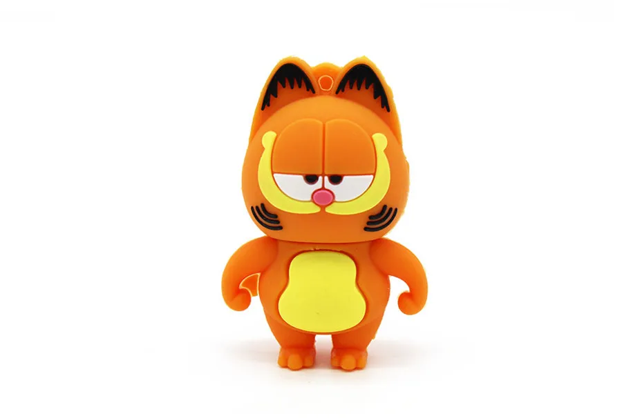 Usb флеш-накопитель KING SARAS 64 GB Mini cute Garfield usb 2,0 4 GB 8 GB 16 GB 32 GB флешка, подарок