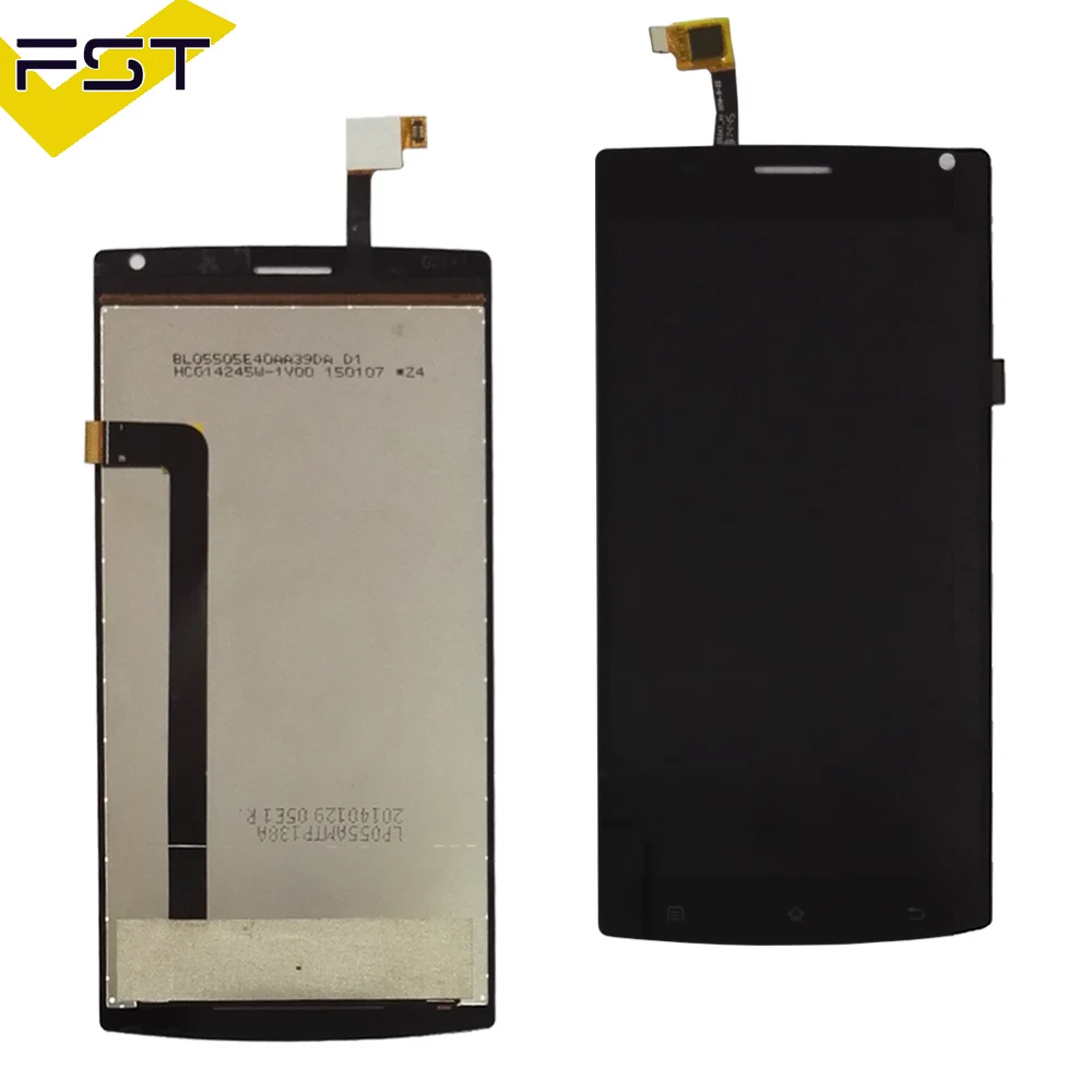Для 5 дюймового Мегафона Логин + MFLoginPh TOPSUN_G5247_A1 сенсорный экран ЖК дисплея в сборе