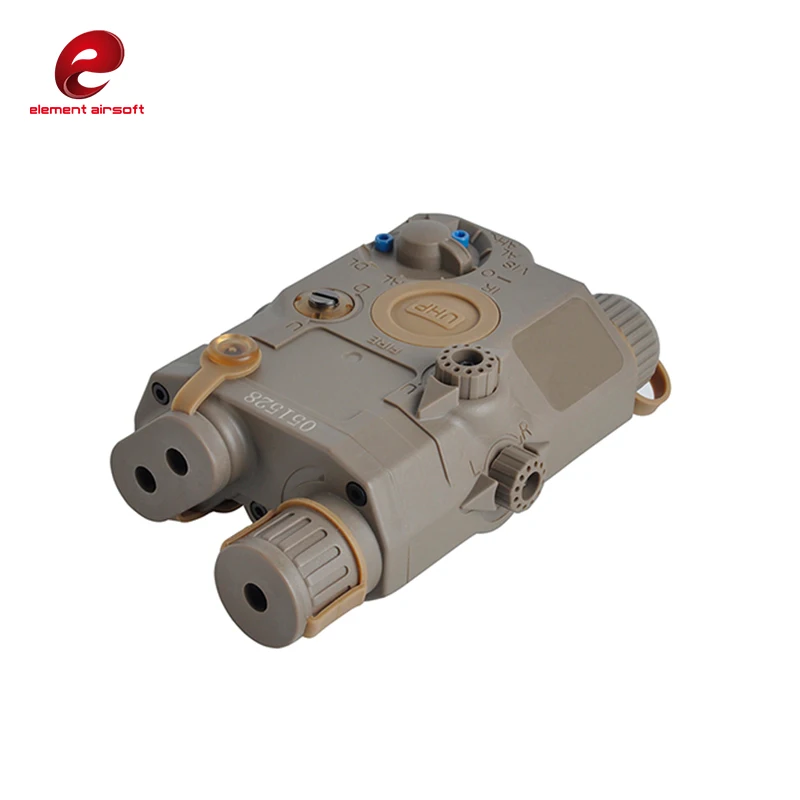 Elemento Airsoft Tático Peq Bateria Case Caixa Uhp Nova Versão Nenhuma Função Manequim Caber 20mm Picatinny Trilhos Softair La-5c –