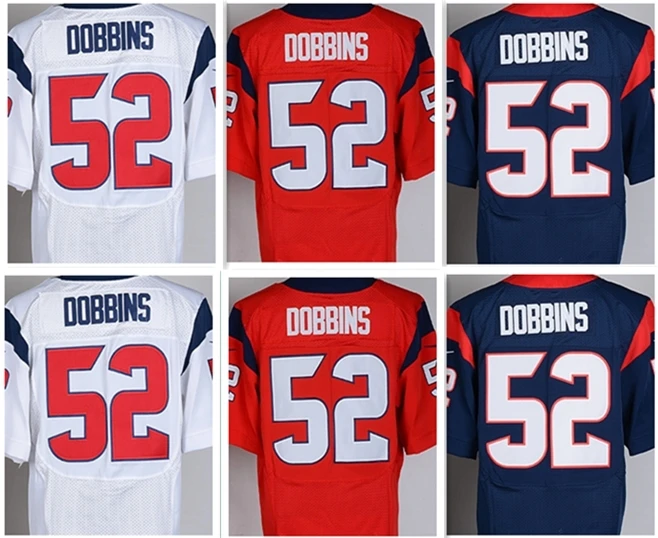 red white and blue football jersey