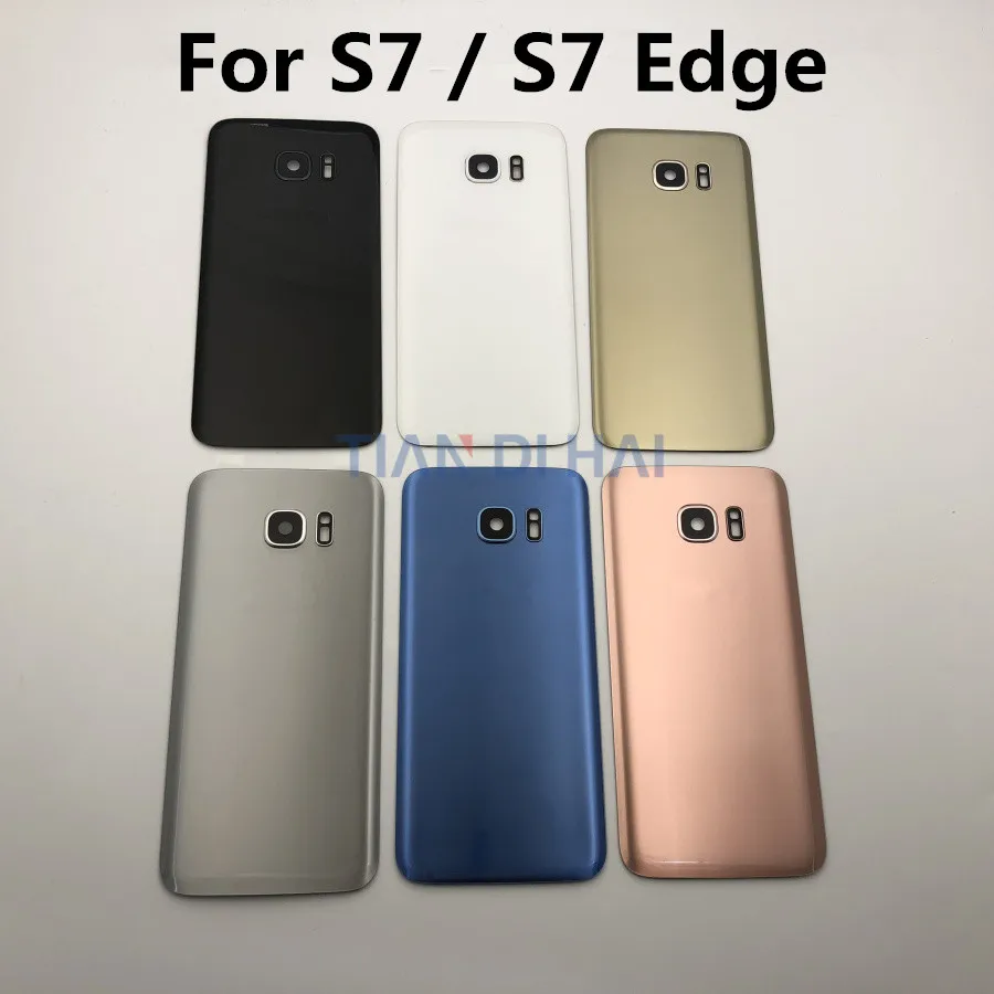 Запасное стекло для samsung Galaxy S7 Edge G935 G935F G935FD S7 G930 G930F G930FD крышка батареи Задняя Дверь Корпус чехол