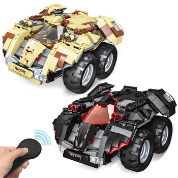 

Electric Remote Control Car Bricks Comptiable Batman Model Building Blocks Boys Birthday Gift Toys For Children
