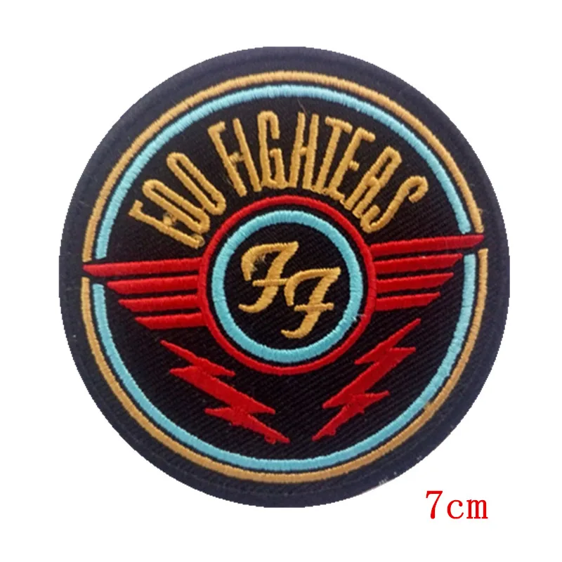 Foo Fighter wings Войлок шаблон логотип pacthes для военной формы