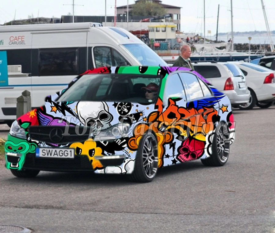 Camo vinyl sticker camouflage car wraps stickerbomb vinyl diy wrap sheet 3M Avery Arlon Vinyl foile (18)