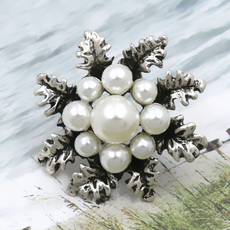 

lot of 2 pcs Factory Direct Sale Simulated Pearl Small Button Flower Shape for Women Shoes Hats and Handbags Accessories