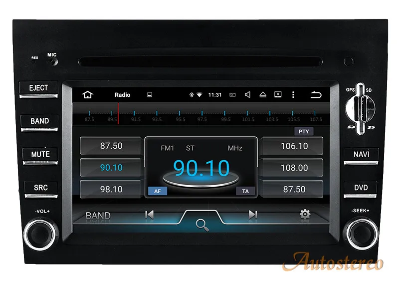 Top 6.2" Android Car GPS Navigation Anti-dazzling Screen Radio DVD Player for Porsche 911 997 CAYMAN 2005-2008 BOXTER 2005-2012 4