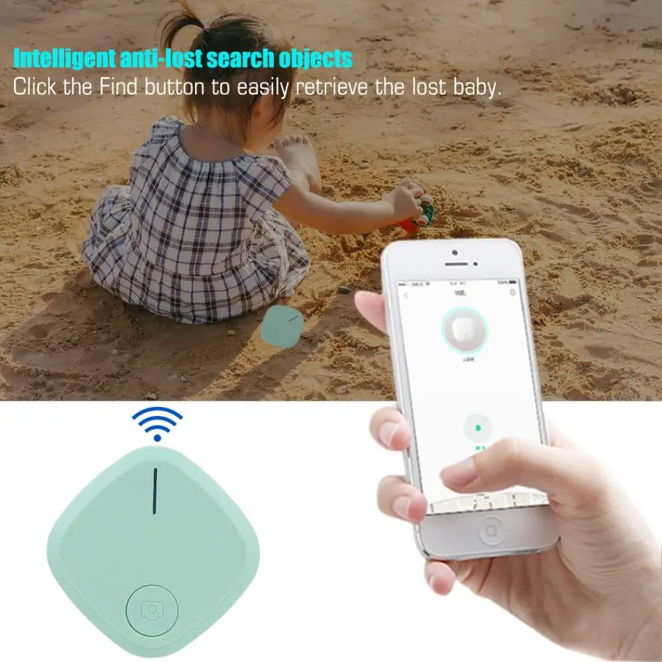 Bluetooth 4,0 умный анти-потеря бумажник ключ искатель с селфи для IOS и Android локатор сигнализации анти-потеря брелок