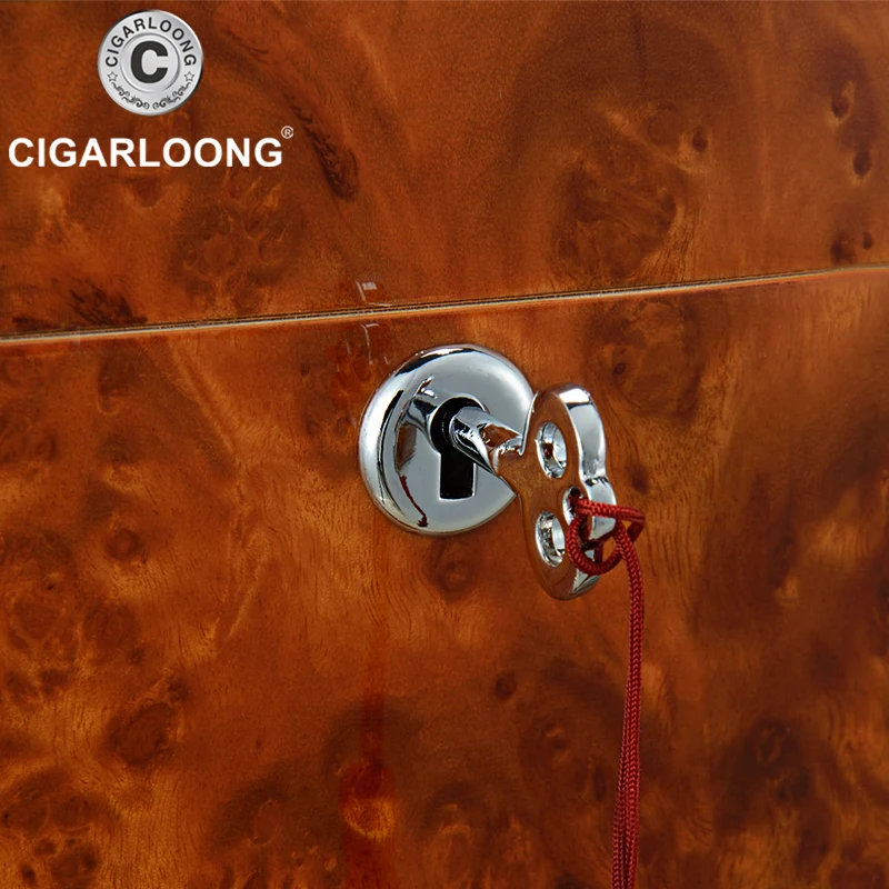 CIGARLOONG коробка для увлажнения сигары кедр большая емкость увлажнение шкафчик