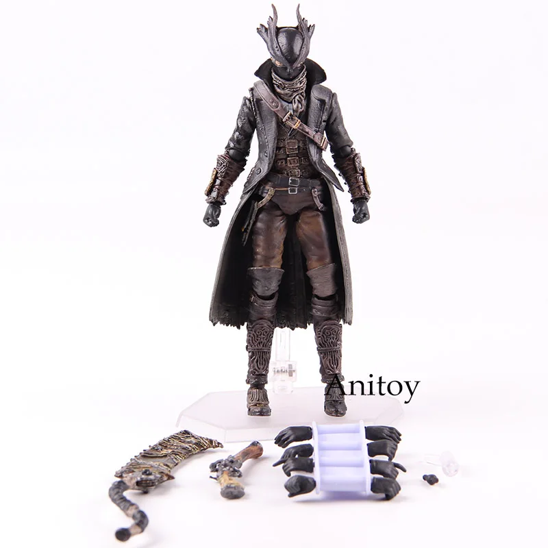 Figma 367 Bloodborne фигурка охотника ПВХ Аниме Фигурки Коллекционная модель игрушки - Цвет: in bag