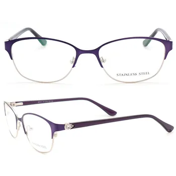 

Brand Design Women Fashion Stainless Steel Progressive Multi-focal Lens Optical Eyewear See Near Far Goggle Reading Eyeglasses