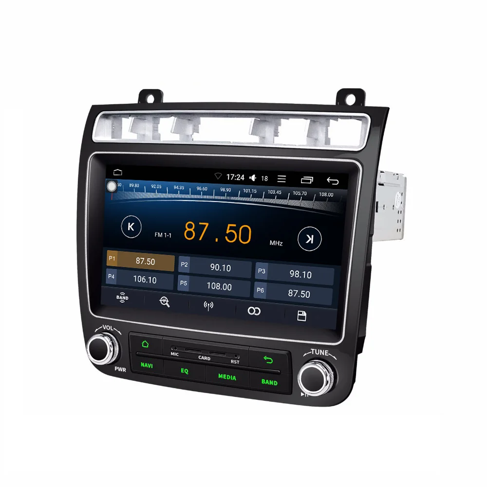 Excellent ARKRIGHT 8" 1 din Android 8.1 GPS Navigation Car Radio for VW Volkswagen Touareg 2010-2017 car Multimedia Player 1