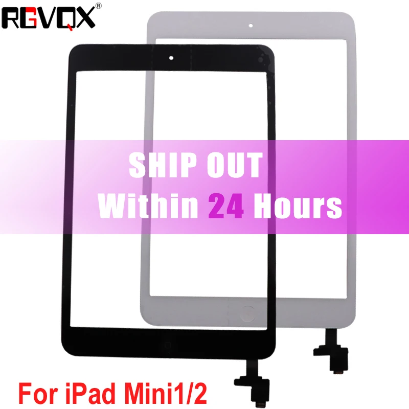Оригинальный сенсорный экран для iPad Mini 1 A1432 A1454 A1455 2 A1489 A1490 A1491 TP IC с клейкой