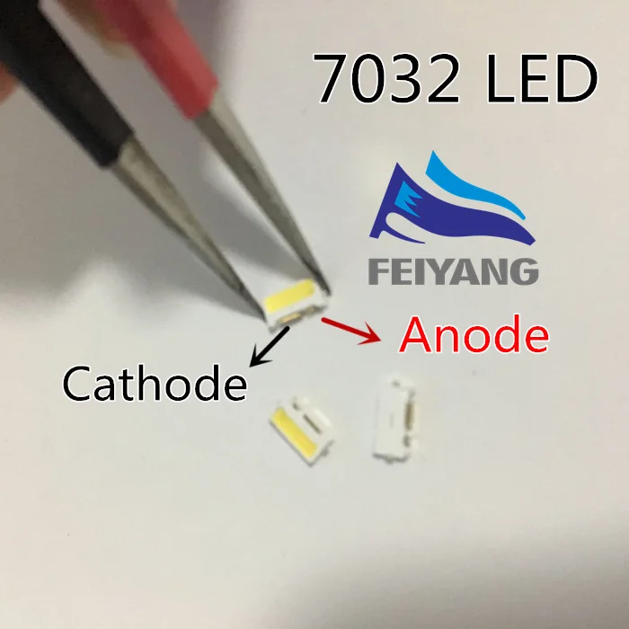 50 шт. светодиодная подсветка Edge LED Series TS731A 3V 7032 SPBWH1732S1B Холодный белый Телевизор