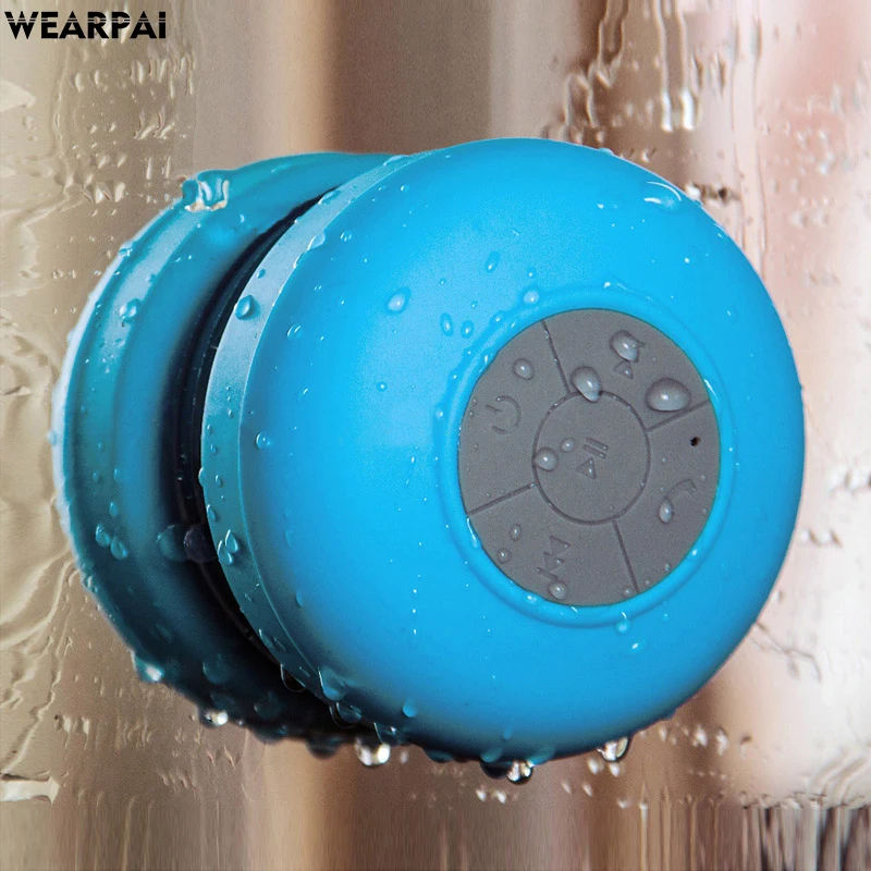 Wearpai Bluetooth Динамик Портативный Беспроводной мини Водонепроницаемый душ для
