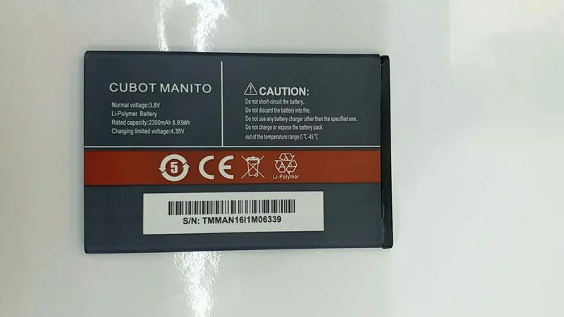 

AZK NEW Battery for For CUBOT MANITO mobile phone replacement battery 2350mAh
