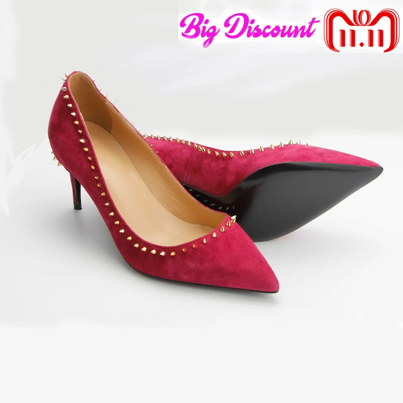 

2018 New Style Women Shoes High Heels Shoes High Quality Pumps For Women High Heels Genuine Leather Wedding Shoes