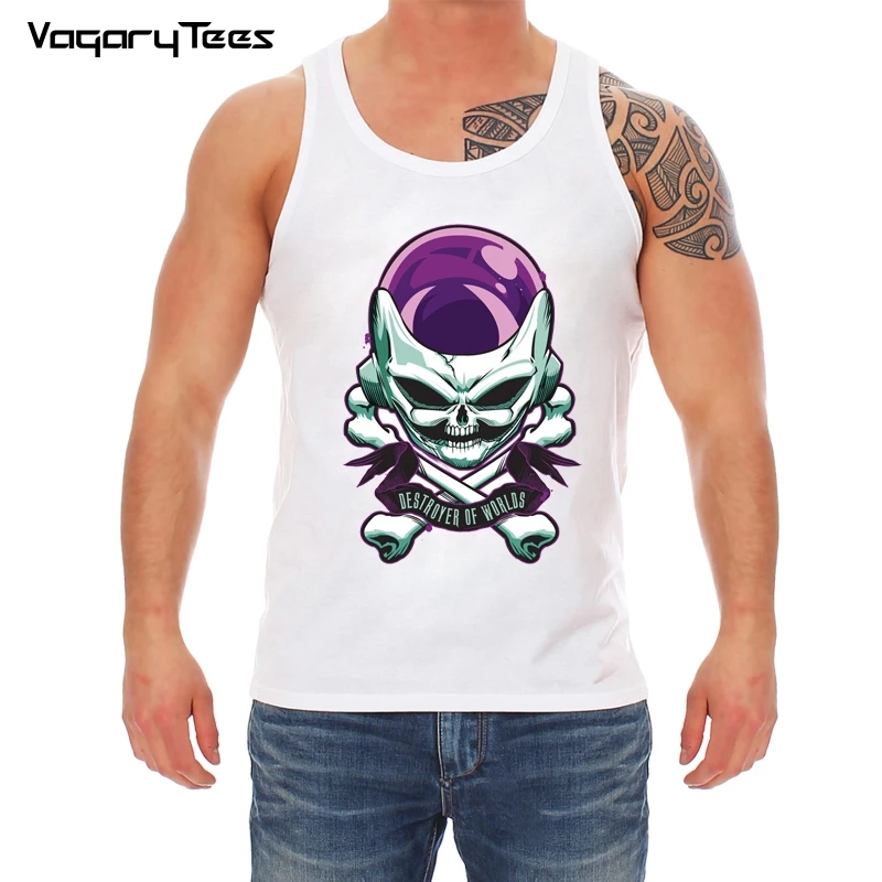

Dragon Ball Z Freeza the Destroyer THIS ISN'T EVEN MY FINAL FORM Printed Tank Top Men's Sleeveless Vest Undershirts