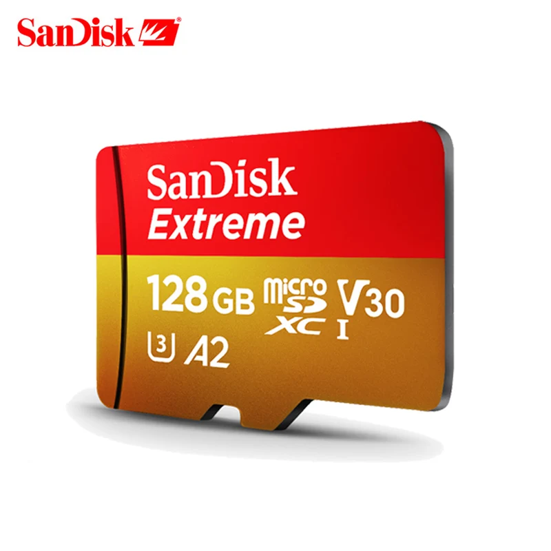 Карта памяти SanDisk EXTREME 32 ГБ/SDHC 400 Гб/256 ГБ/128 ГБ/64 Гб/SDXC Micro SD TF карта класс 10 Microsd C10 UHS-1 карты