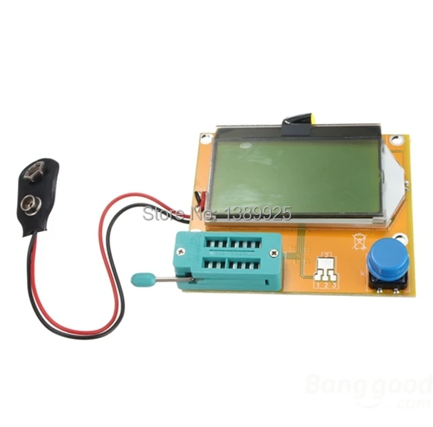 LCR-T4 12864 lcd ESR счетчик scr Транзистор тестер