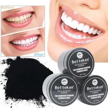 

Carbon Coco Organic Charcoal Teeth Whitening Powder Natural Tooth Polish G0531