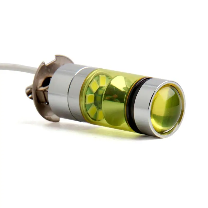 Kongyide H3 2323 LED 100W Fog Driving light HID yellow 4300K Bulbs DRL May3 Drop ShippingAPR16