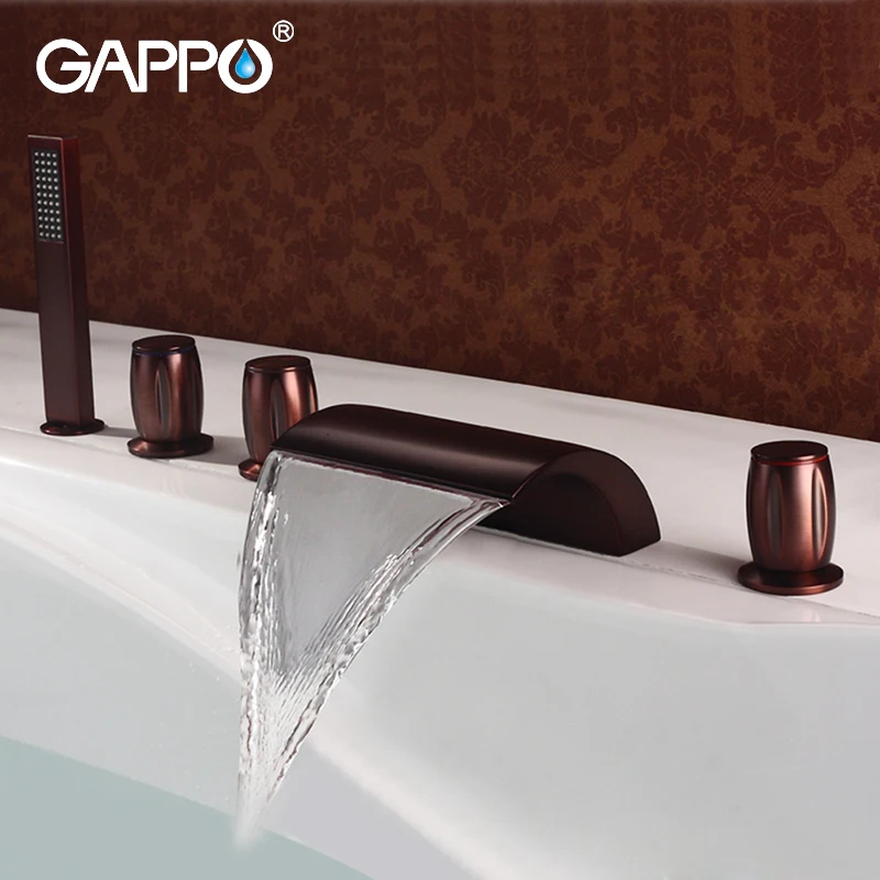 

GAPPO shower faucet ORB sink waterfall faucets shower deck mounted mixer Rainfall taps bath Sensor Faucets shower