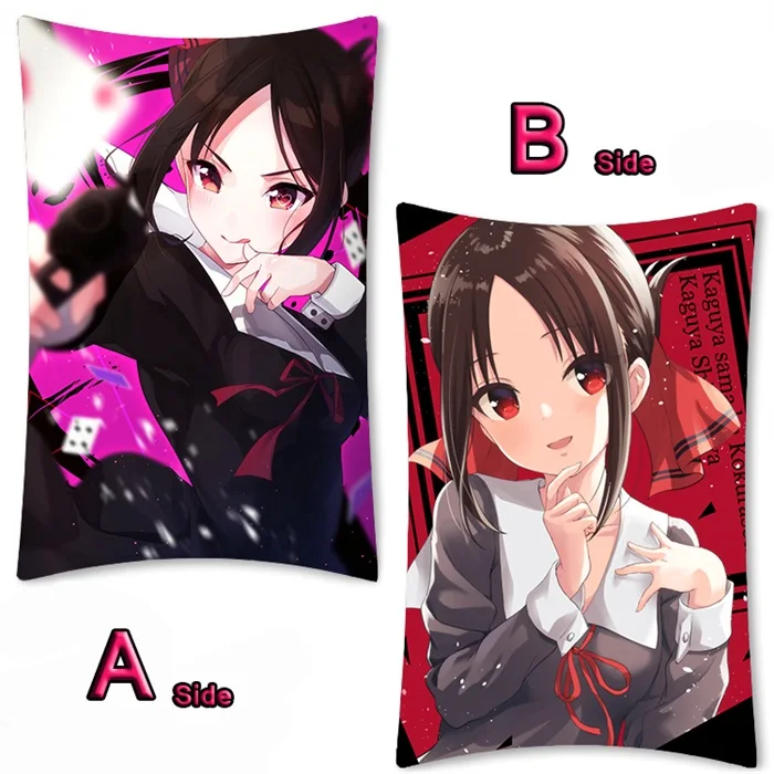 Аниме Kaguya-sama: Love Is War Shinomiya Kaguya Fujiwara Chika Dakimakura длинная подушка для объятий Чехол Наволочка 2WAY 35x55 см - Цвет: 08