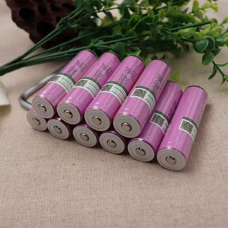 

10pcs 100% original 18650 battery for Samsung ICR18650-26F 2600mAh 3.7v rechargeable batteries ICR18650-26F industrial use