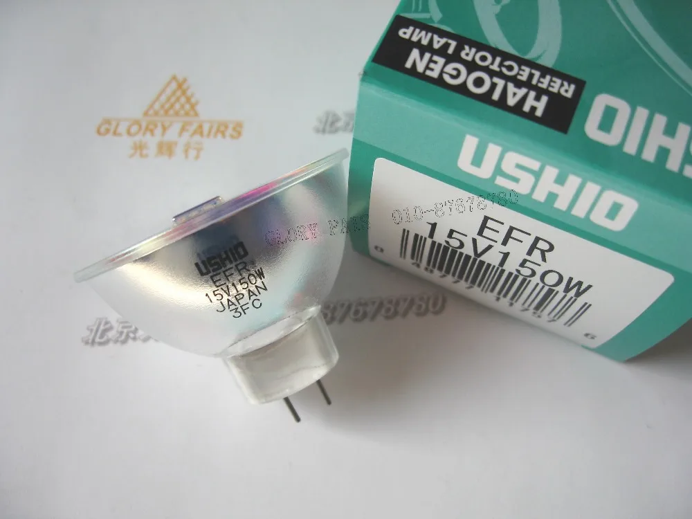 

USHIO EFR 15V 150W halogen lamp,15V150W JCR15V-150W projector bulb,Microscope Olympus CLH-SC CLH-2 Pentax endoscope light