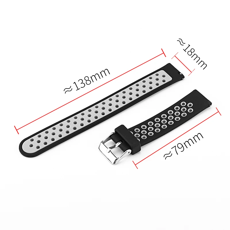 Ремешок силиконовый для huawei Talkband b5 сменный Браслет из пористой дышащей ткани