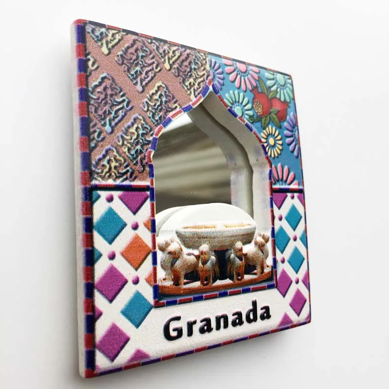 Изысканный Альгамбра Гранада Испания магнит на холодильник 3D магниты на холодильник сувениры для путешествий аксессуары для украшения дома