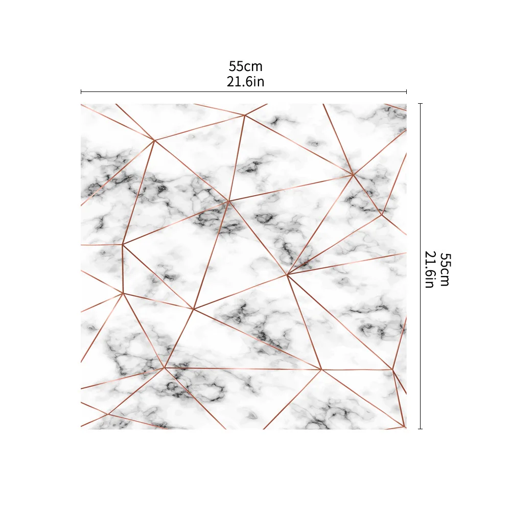Мраморная плитка наклейка s водонепроницаемый ПВХ столешницы стены искусства мебель съемный самоклеющиеся обои стикер стены