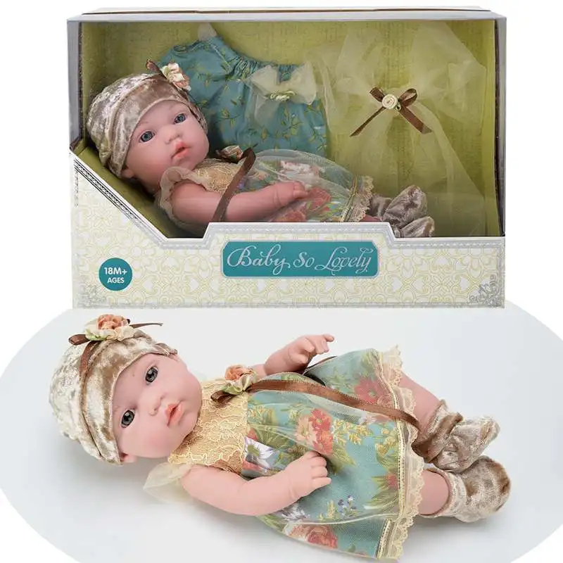 

12 Inch Newborn Baby Doll Soft Realistic Simulation Doll Toys for Children Educational Lifelike Babies Dolls Birthday Gift