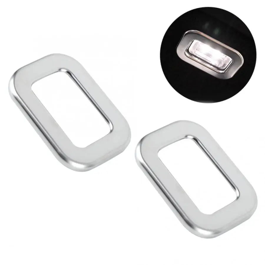 

2Pcs Car Tail Door Light Lamp Frame Cover Trim Fit for Land Rover Range Rover Sport 14-17 left Driving car accessories