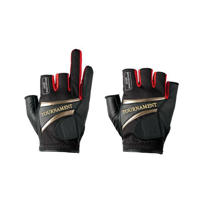 2018 new DAIWA fishing gloves lambskin leather breathable non slip