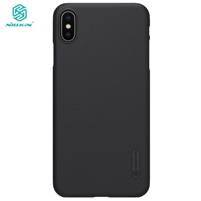 Суперматовый чехол для iPhone X жесткий Nillkin из поликарбоната 11 XS + подарок |