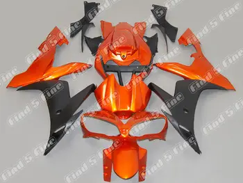 

orange black fairings for YAMAHA YZFR1 04-06 YZF R1 2004-2006 04 05 06 YZF-R1 2004 2005 2006 ABS bodywork